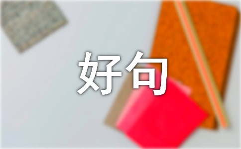 關于人生感悟的好句摘抄