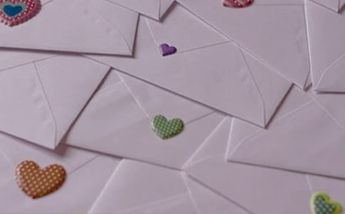 蝴蝶結(jié)信封的簡單折法