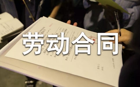 【實(shí)用】勞動(dòng)合同模板20篇